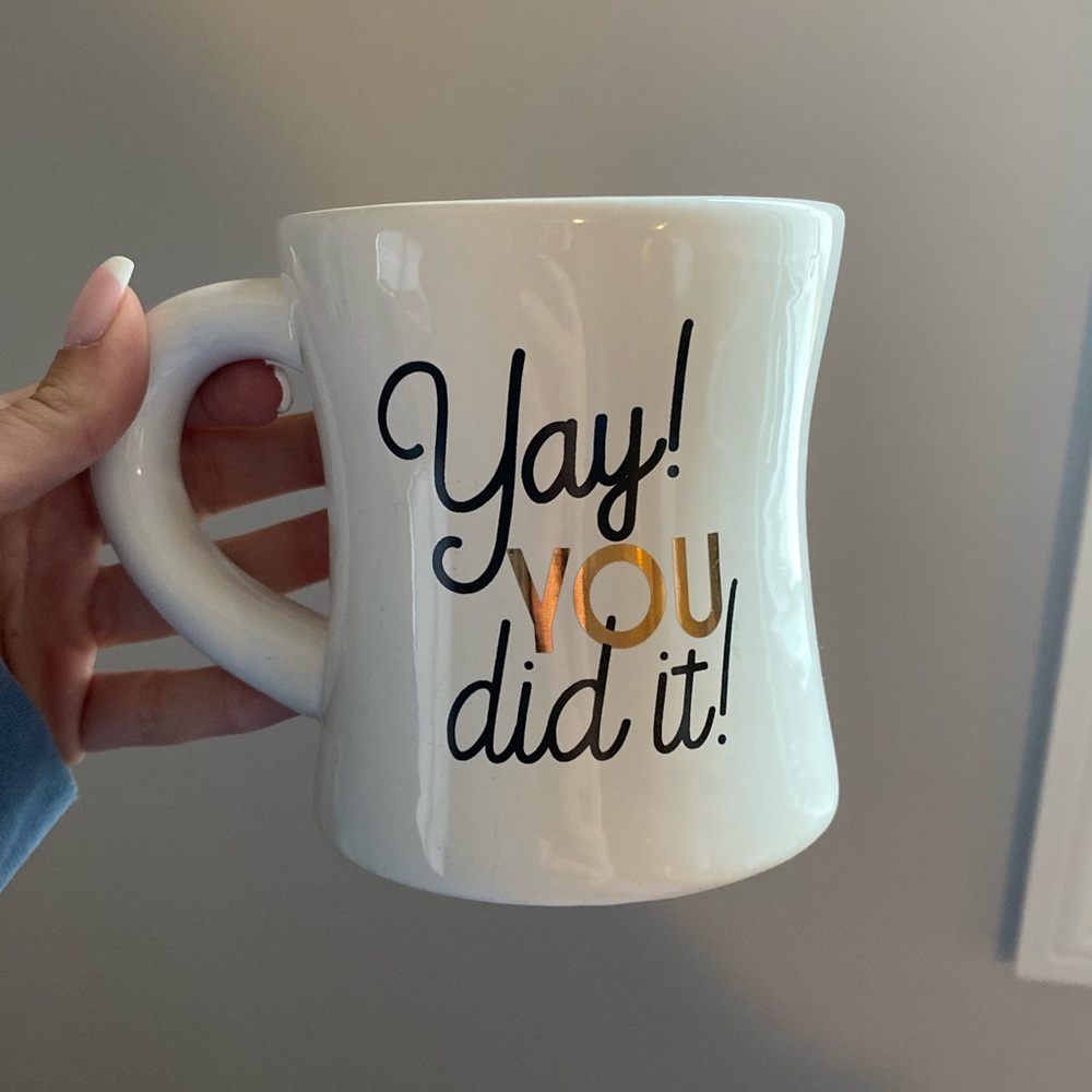 “Yay! You did it” Mug - brand new - Picture 2 of 5